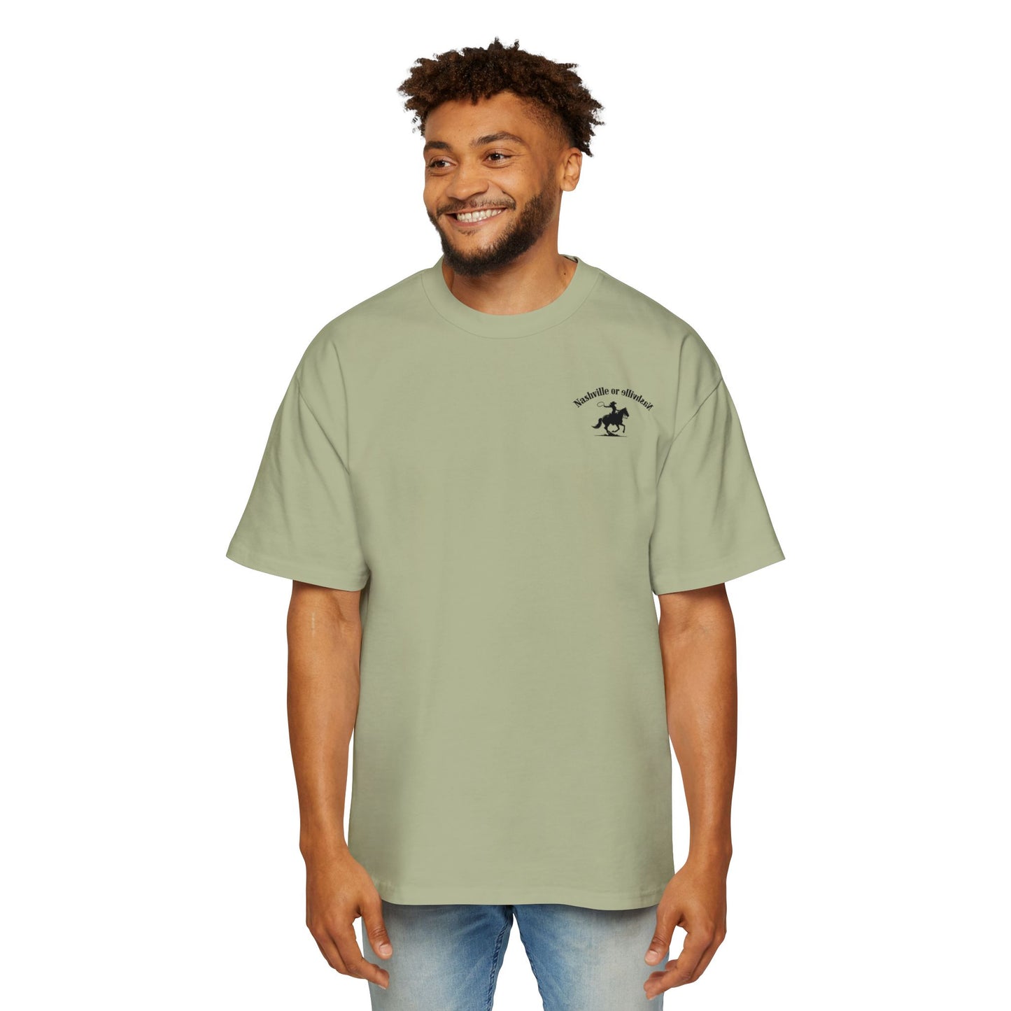 Nashville Cowgirl™ Men's Heavy Oversized Tee